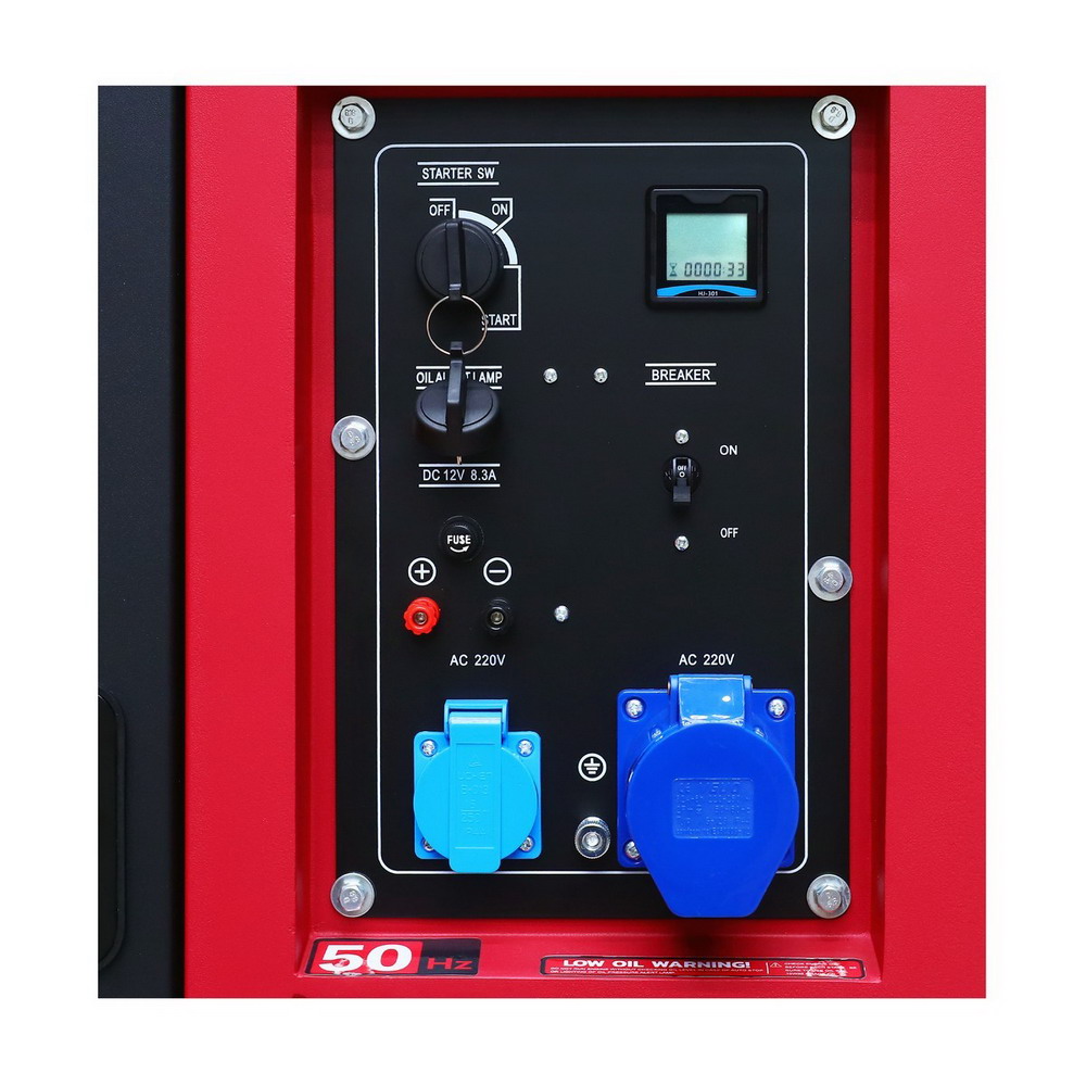 KDX11000ES เครื่องปั่นไฟดีเซล Silent Type 8-5KW_1