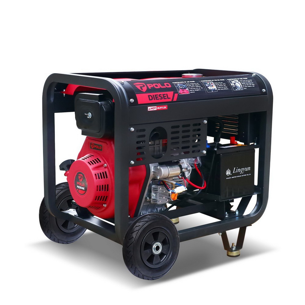 PDX8500E เครื่องปั่นไฟดีเซล Open Type 6-5KW_3