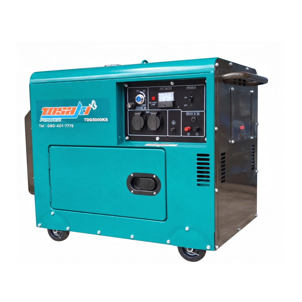 TOSAKI TDG5000KS เครื่องปั่นไฟดีเซล 5KW 220V