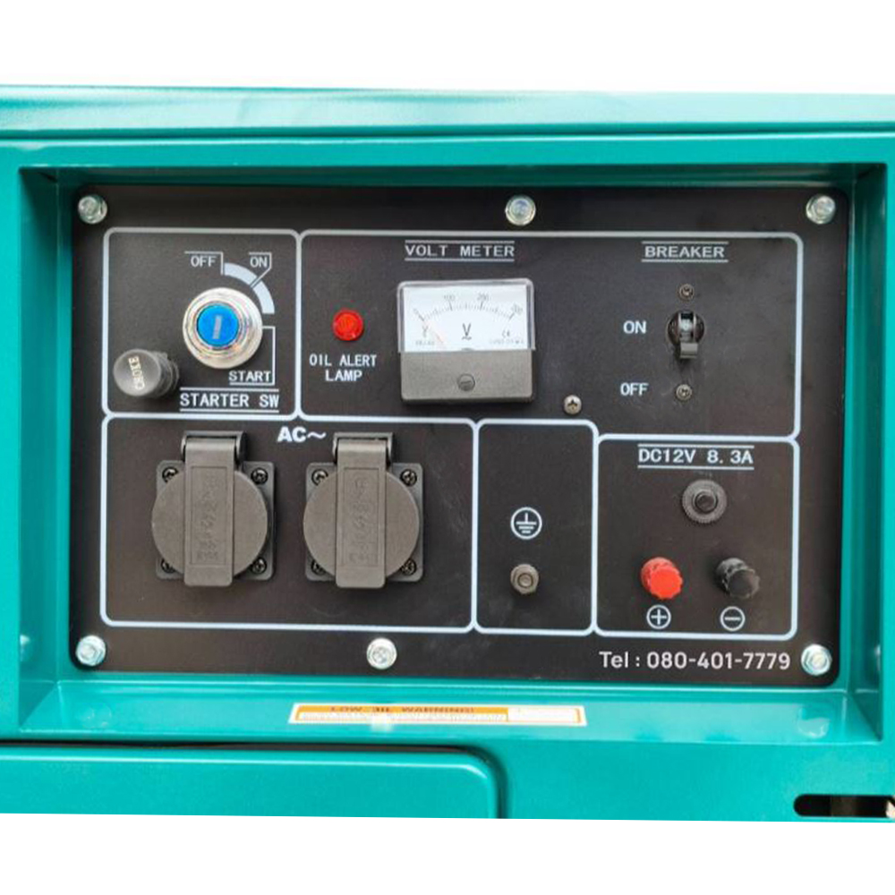 TOSAKI TDG5000KS เครื่องปั่นไฟดีเซล 5KW 220V_02