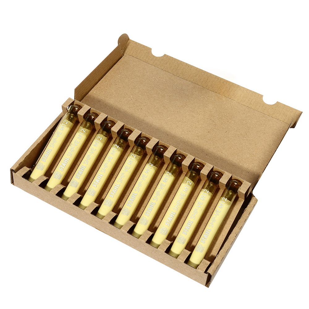 mr metal shp-ve-12 พุกเคมีแบบตอก m12 stahl-series น้ำยาเคมีหลอดแก้วใช้คู่กับสตัดพุกเคมี_3