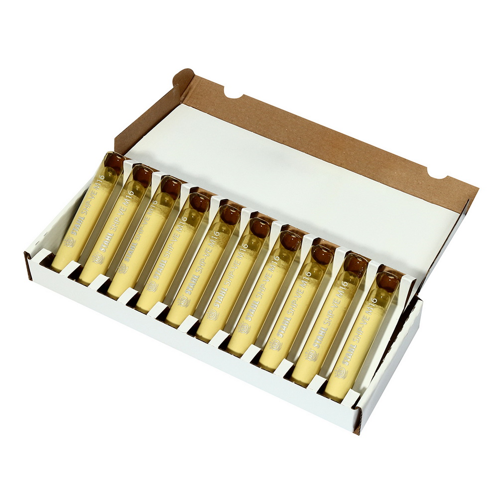 mr metal shp-ve-16 พุกเคมีแบบตอก m16 stahl-series น้ำยาเคมีหลอดแก้วใช้คู่กับสตัดพุกเคมี_3