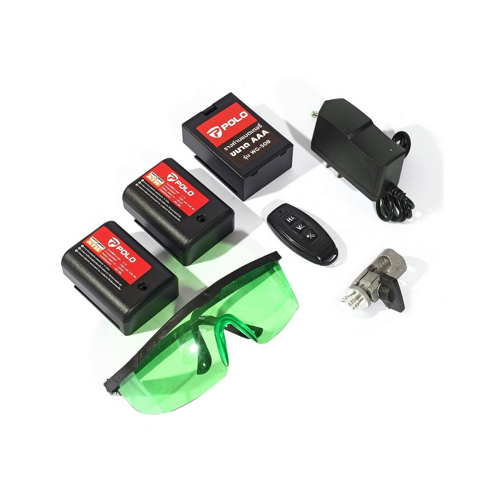 polo wg-508 เครื่องวัดระดับเลเซอร์แสงเขียว 5 เส้น_6