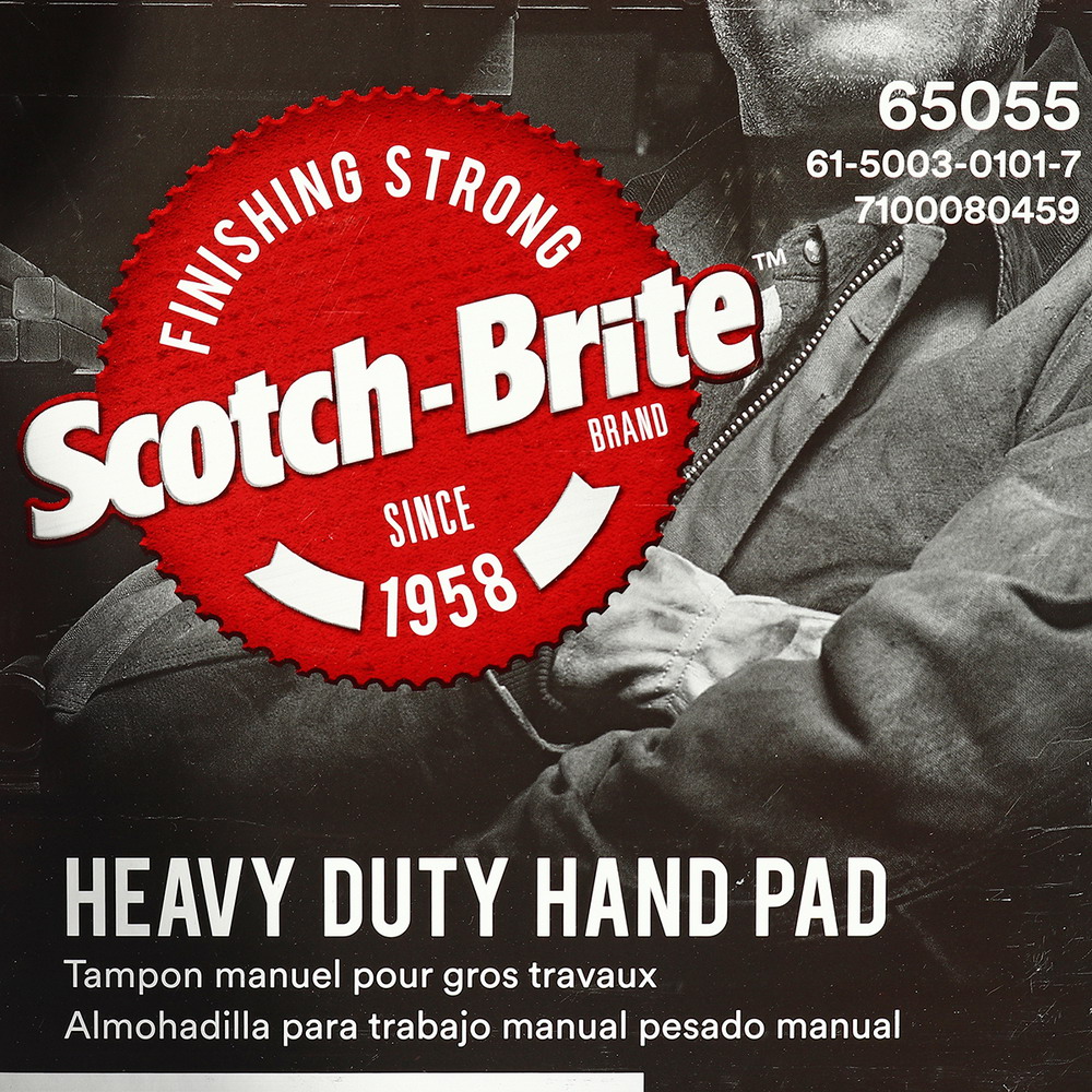 3M 7440 สก๊อตซ์ไบร์ทขัดไม้-สนิม สีน้ำตาล_2