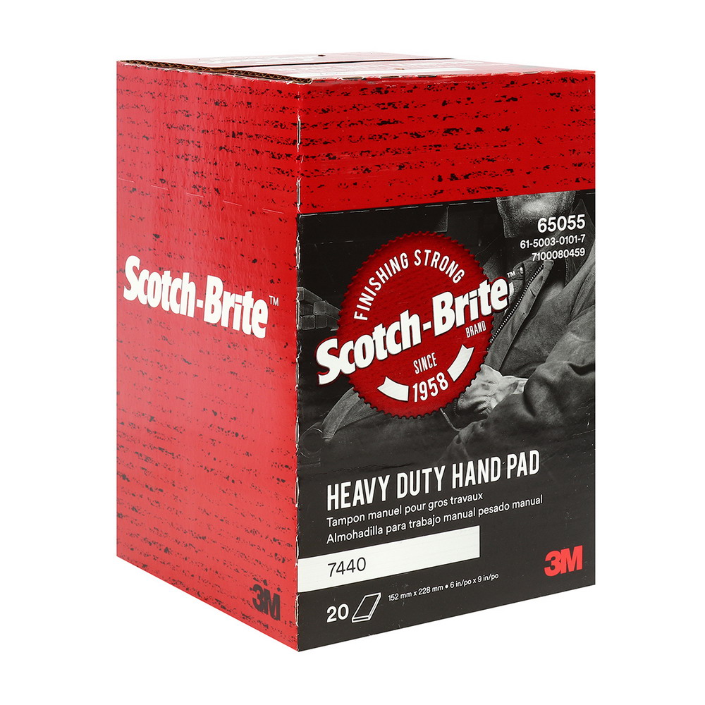 3M 7440 สก๊อตซ์ไบร์ทขัดไม้-สนิม สีน้ำตาล_3