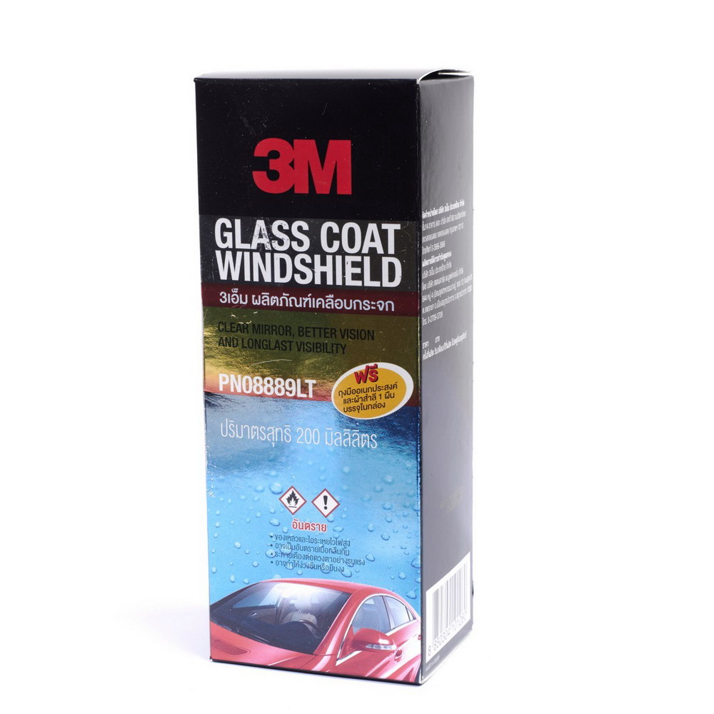 3M PN08889LT น้ำยาเคลือบกระจก ขนาด 200 มิลลิลิตร_2