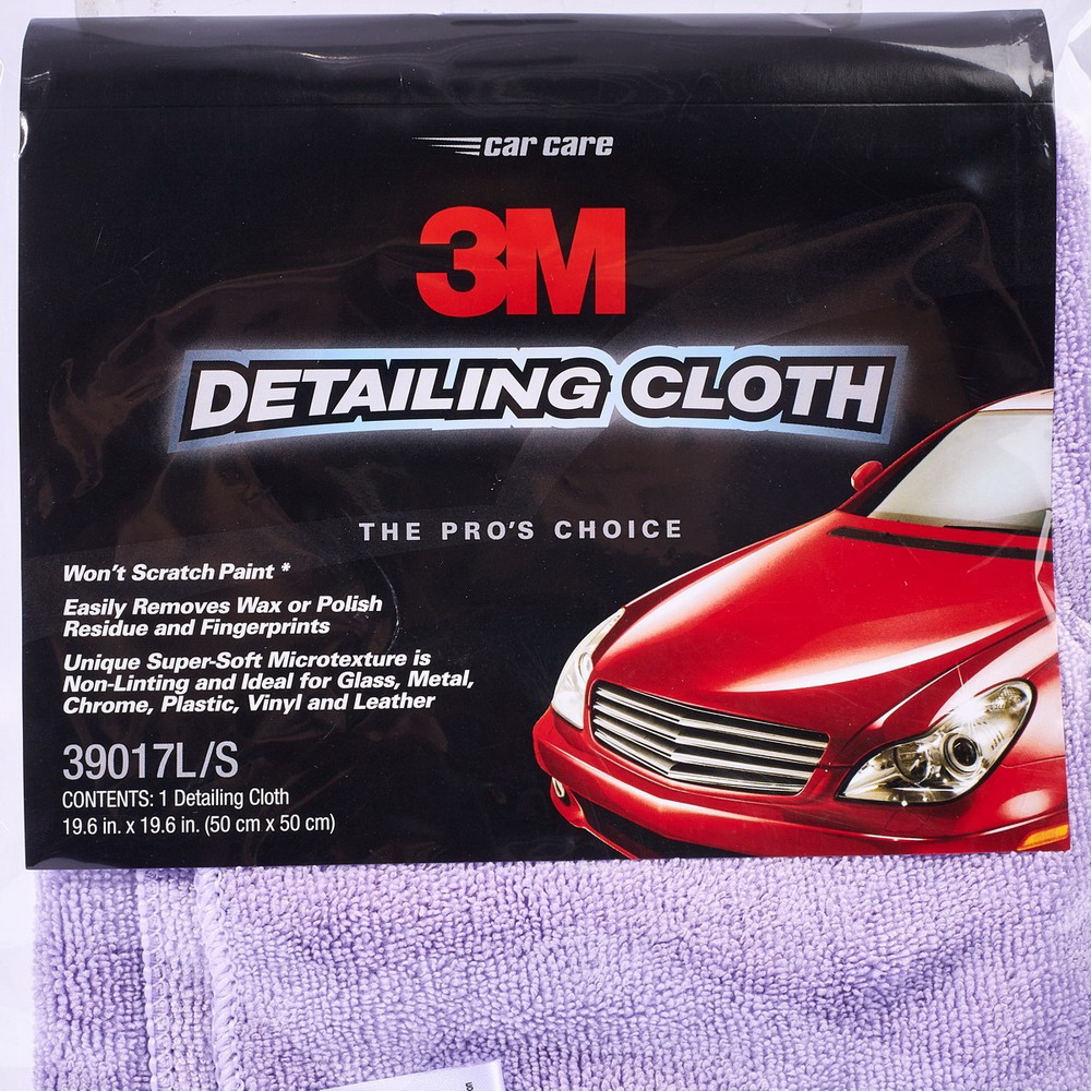 3M XS002003464 ผ้าไมโครไฟเบอร์ 50CM X 50CM (สีม่วง) แพ็ค1_1