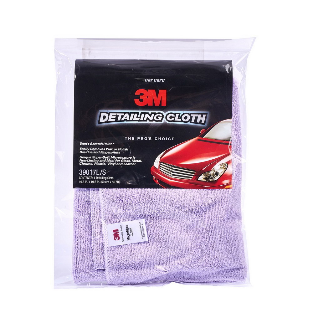 3M XS002003464 ผ้าไมโครไฟเบอร์ 50CM X 50CM (สีม่วง) แพ็ค1_4