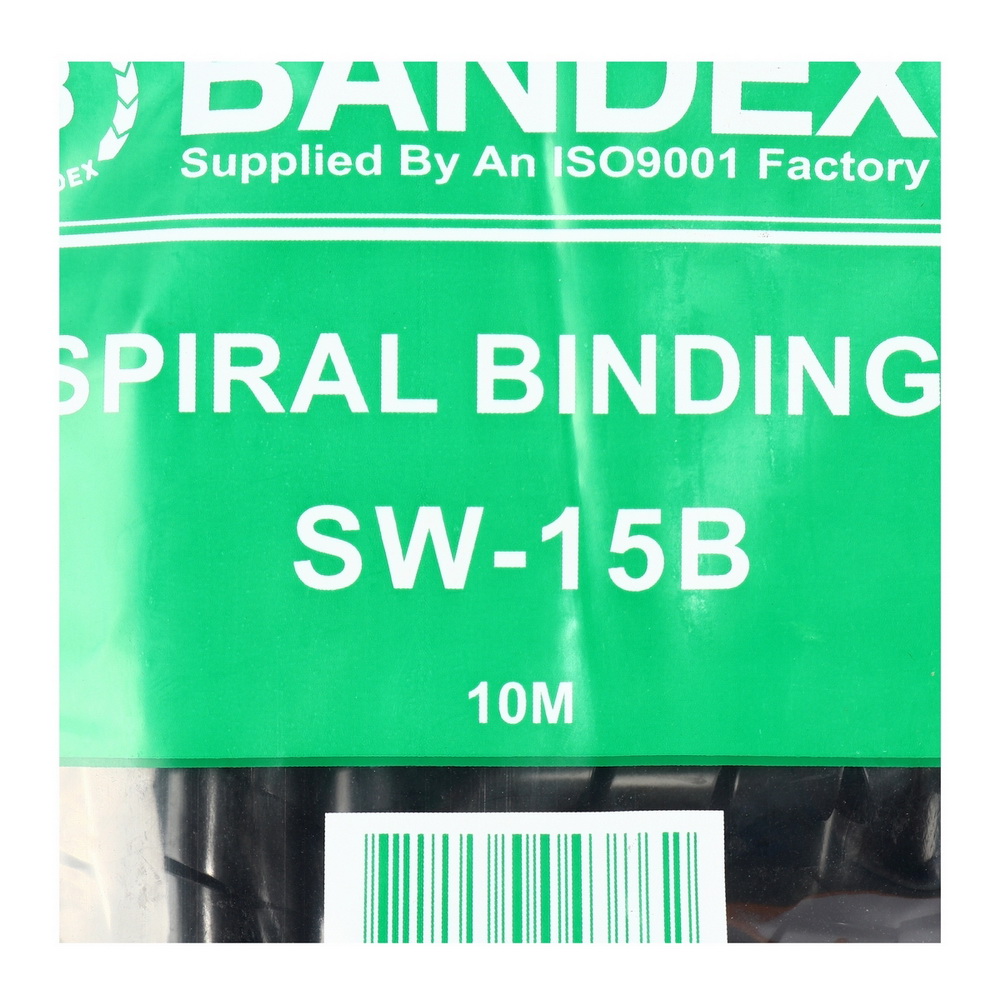 BANDEX SW-15B ไส้ไก่ พันสายไฟ ขนาดรูใน 12 มิล 10 เมตร (สีขาว-ใส)_2