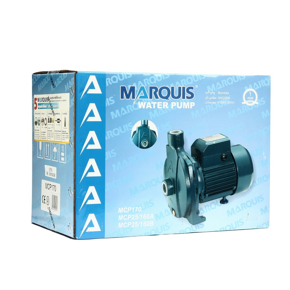 MARQUIS MCP170 ปั๊มหอยโข่งท่อส่ง 1-5HP_5