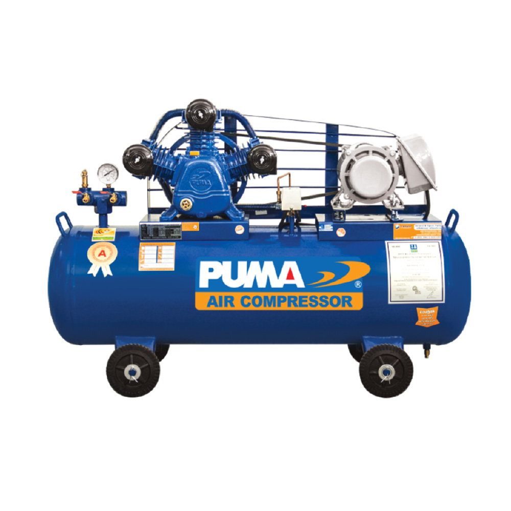 PUMA PP32-PPM220V ปั๊มลมสายพาน 2HP 3 ลูกสูบ 220V ถัง 148 ลิตร_01