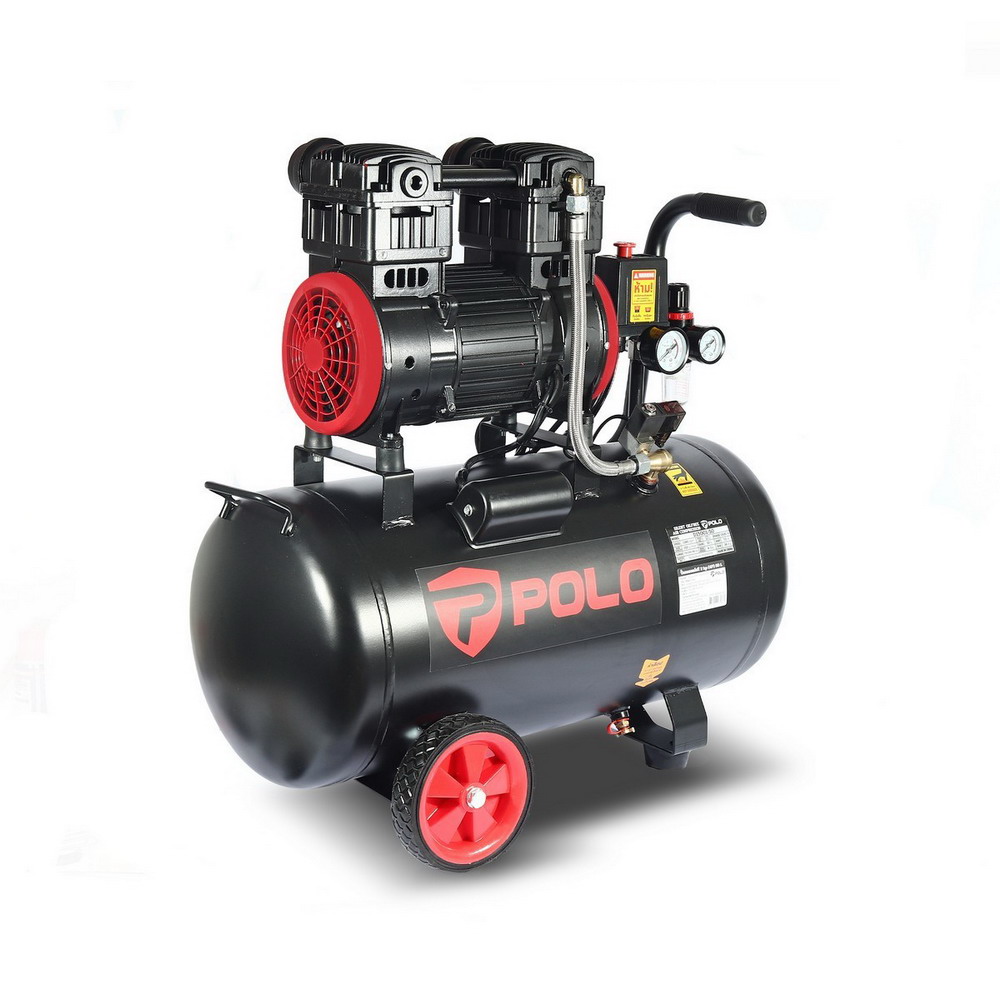 POLO D15001-50 ปั๊มลมออยล์ฟรี 2HP 220V ถัง 50 ลิตร_3