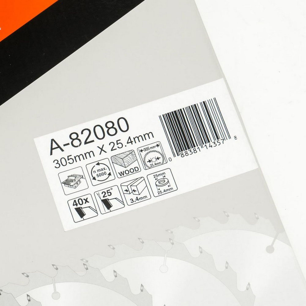 A-82080 ใบเลื่อยวงเดือนคาร์ไบด์ 12- 40T_2