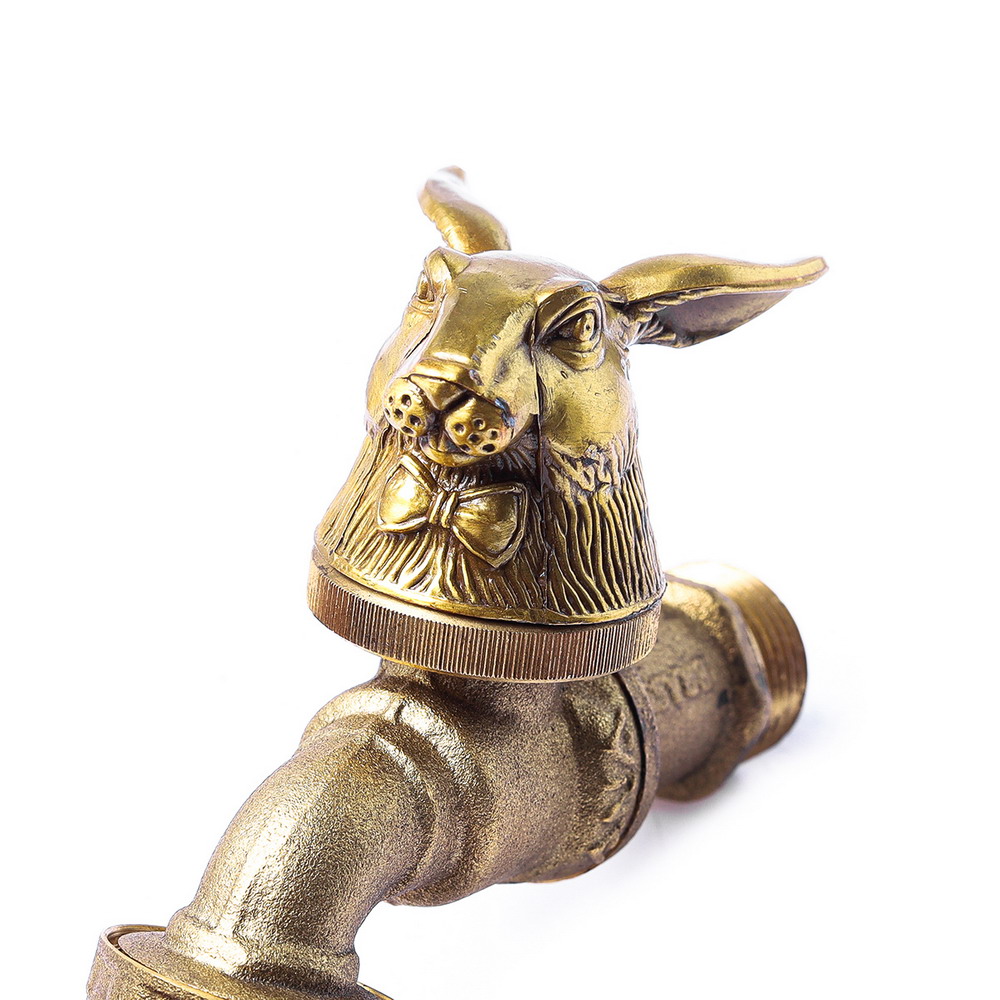 ANA 4030 ก๊อกสนาม 12 นักษัตร ปีเถาะ 1-2- ทำจากทองเหลืองแท้ 100%_2