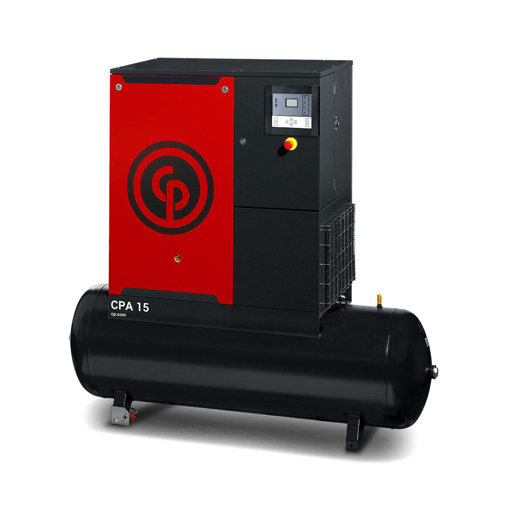 Chicago Pneumatic By ATLAS COPCO CPA15-8-500D ปั๊มลมสกรูโรตารี่ กำลังไฟ 11KW-15HP