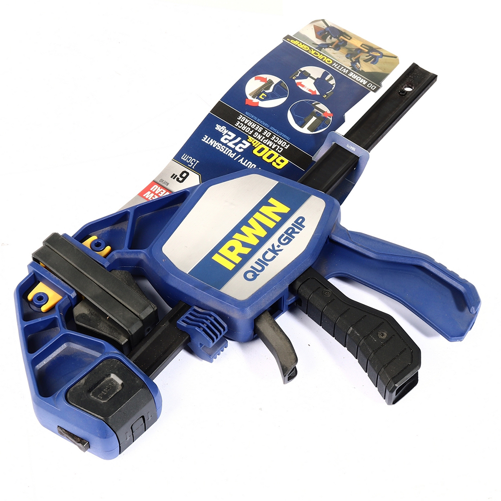IRWIN 1964711 แคลมป์จับไม้ ชนิดมือกด XP ขนาด 6 นิ้ว