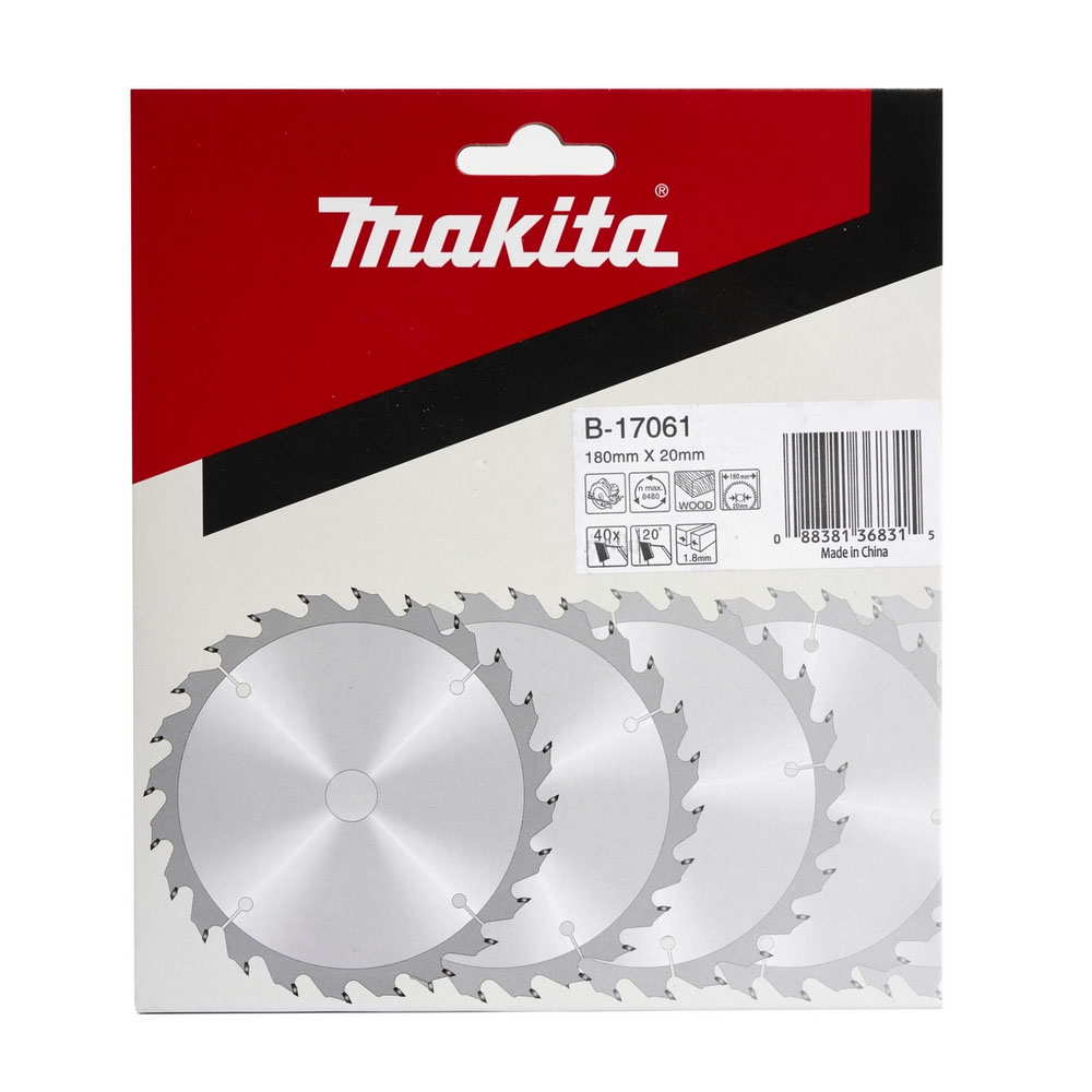 MAKITA B-17061 ใบเลื่อยวงเดือนคาร์ไบด์ 7 นิ้ว 40T_3