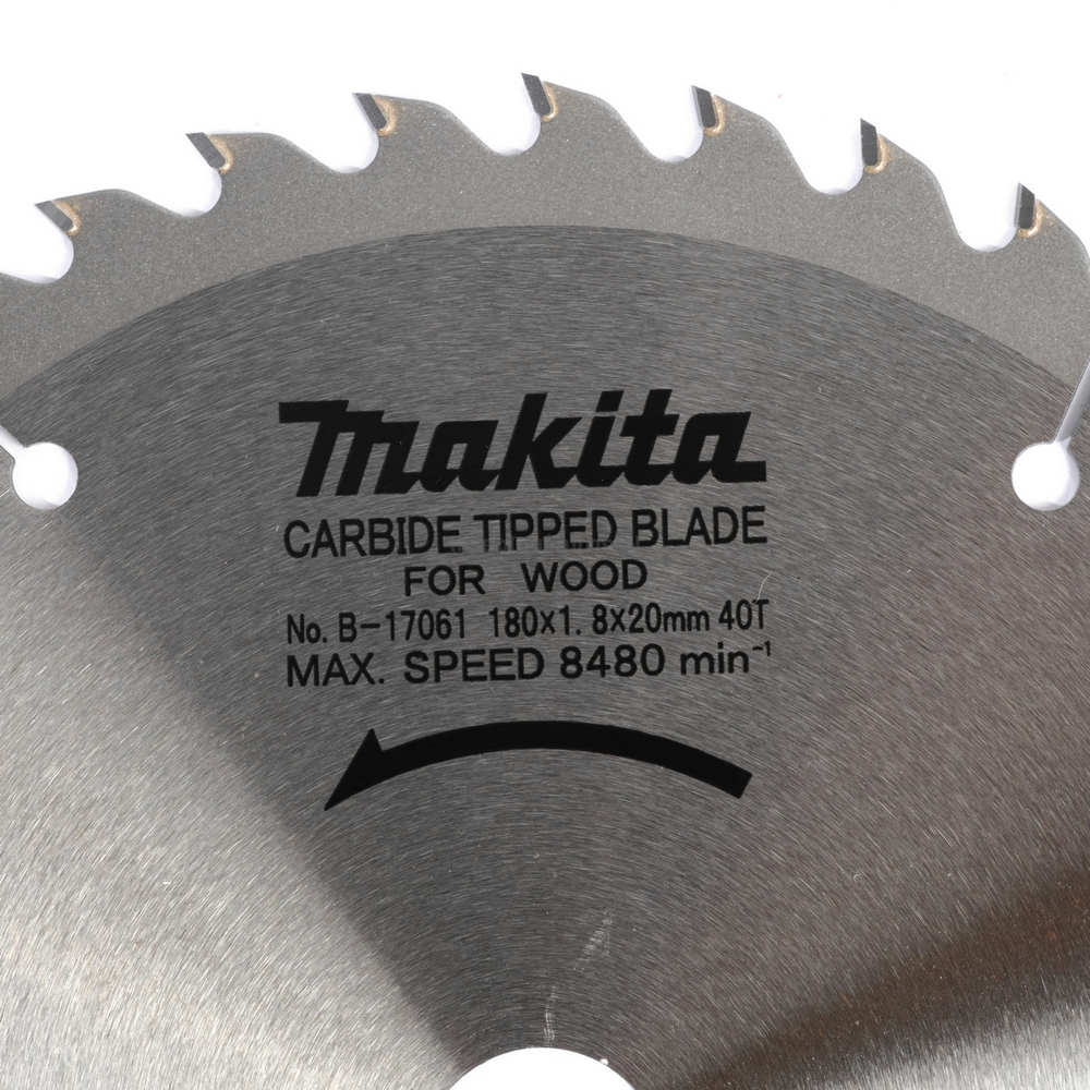 MAKITA B-17061 ใบเลื่อยวงเดือนคาร์ไบด์ 7 นิ้ว 40T_6