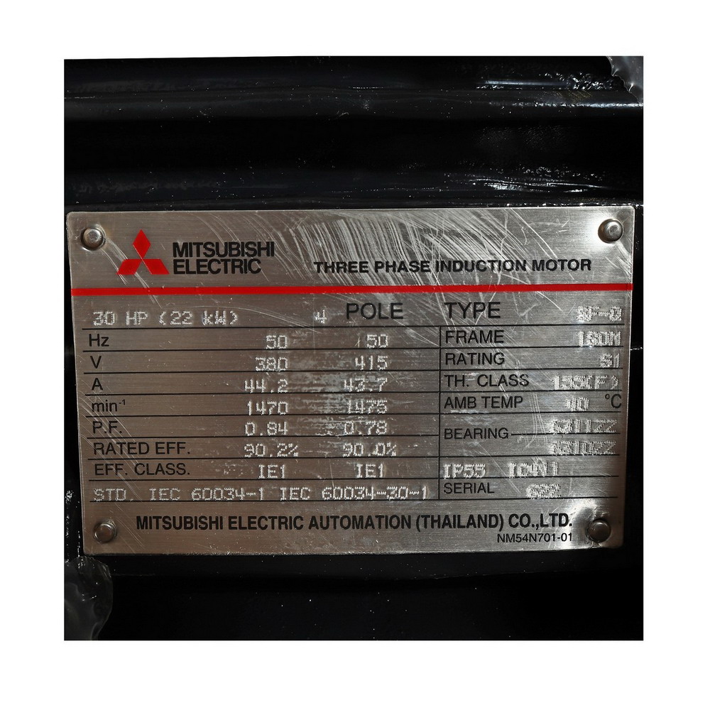 MITSUBISHI SF-Q มอเตอร์ขาตั้ง 30HP 415V 4POLE IP55_3
