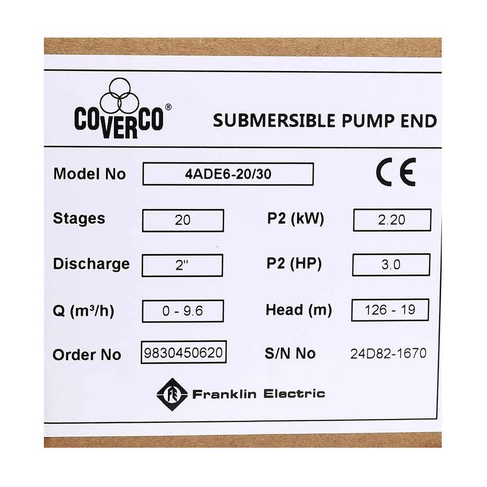 ชุดปั๊มบาดาล 4ADE6 20ใบ 3HP 220V_3