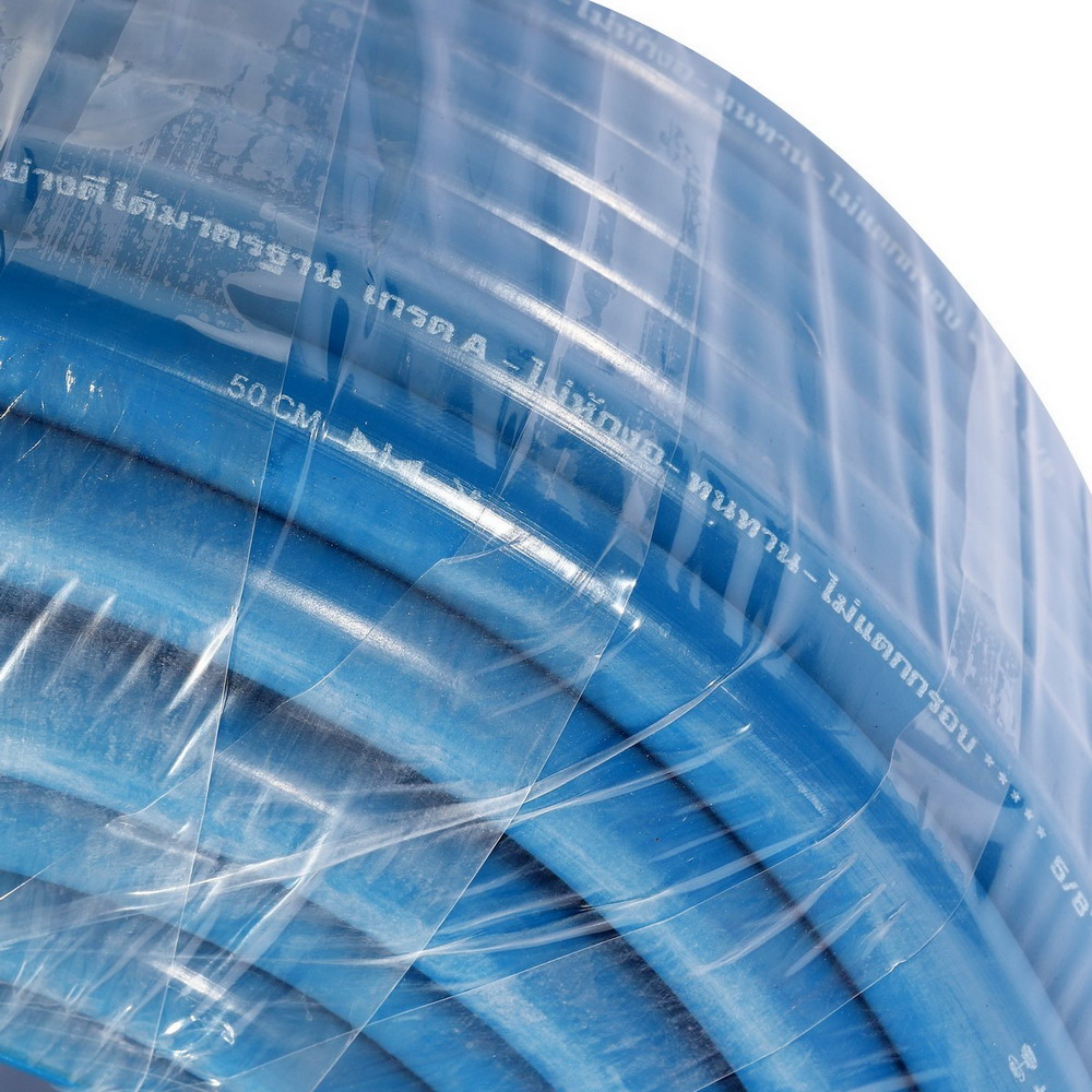 ต้นไม้ สายยางรดน้ำเอนกประสงค์ สีฟ้า 5-8 นิ้ว X 50 เมตร_2