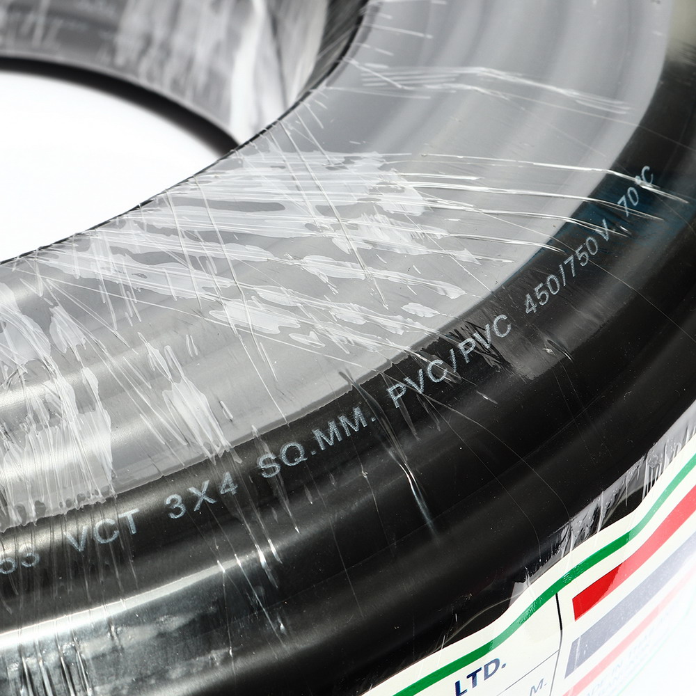 อะไหล่ สายไฟ VCT 3X4 SQMM (5HP) ยาว 45 เมตร_3