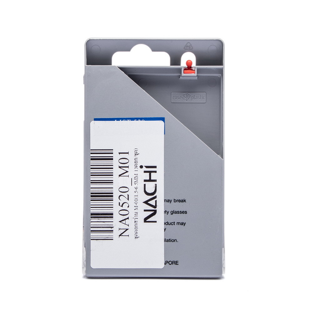NACHI NA0520 M01 ชุดดอกสว่าน ขนาด 1-5-6-5 MM 13ดอก-ชุด_3