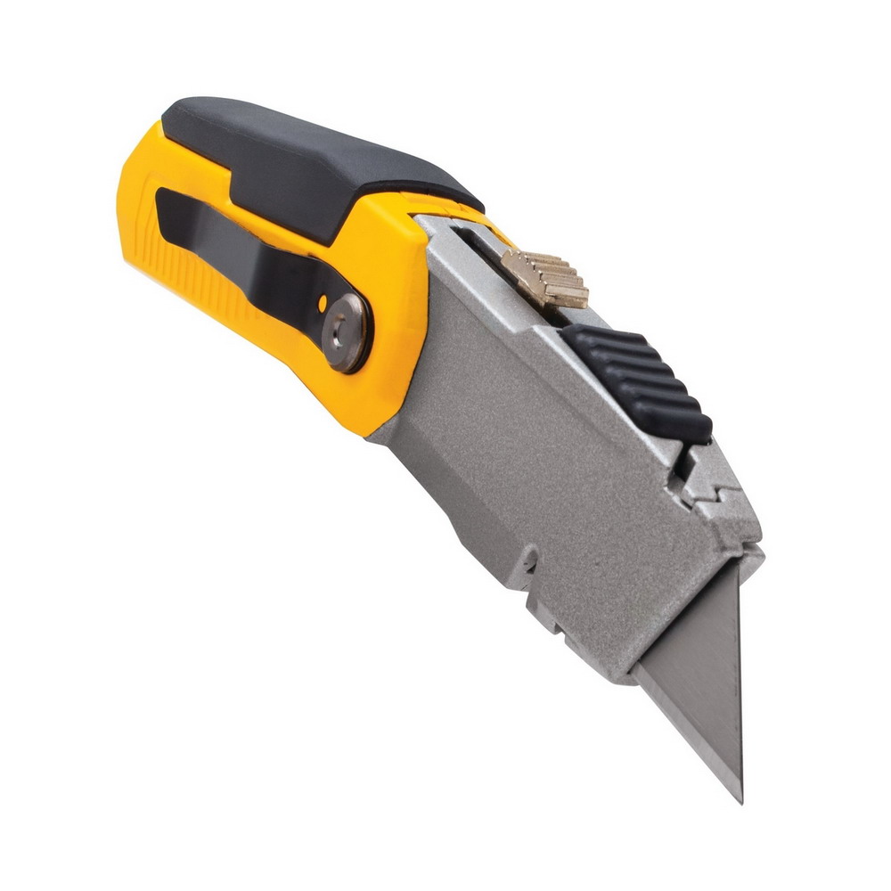 DEWALT DWHT10035-0 มีดพับ Utility Knife ตัวพับพร้อมคลิปหนีบเข็มขัดในตัว_1