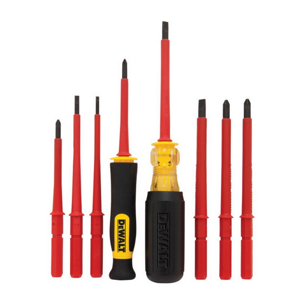 DEWALT DWHT66417 ชุดไขควงหุ้มฉนวน 8 ชิ้น 1000 VDE_4