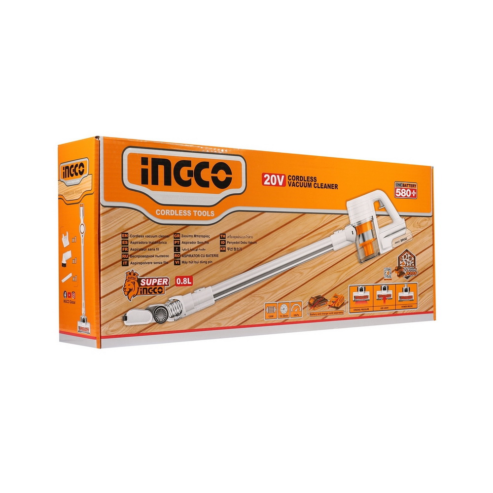 INGCO CVLI20061 เครื่องดูดฝุ่นไร้สาย 20V 120W_6