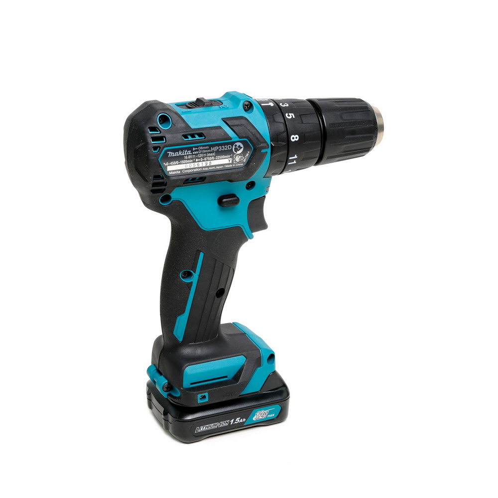 MAKITA HP332DWYE สว่านกระแทกไร้สาย 12V ขนาด 10MM_1