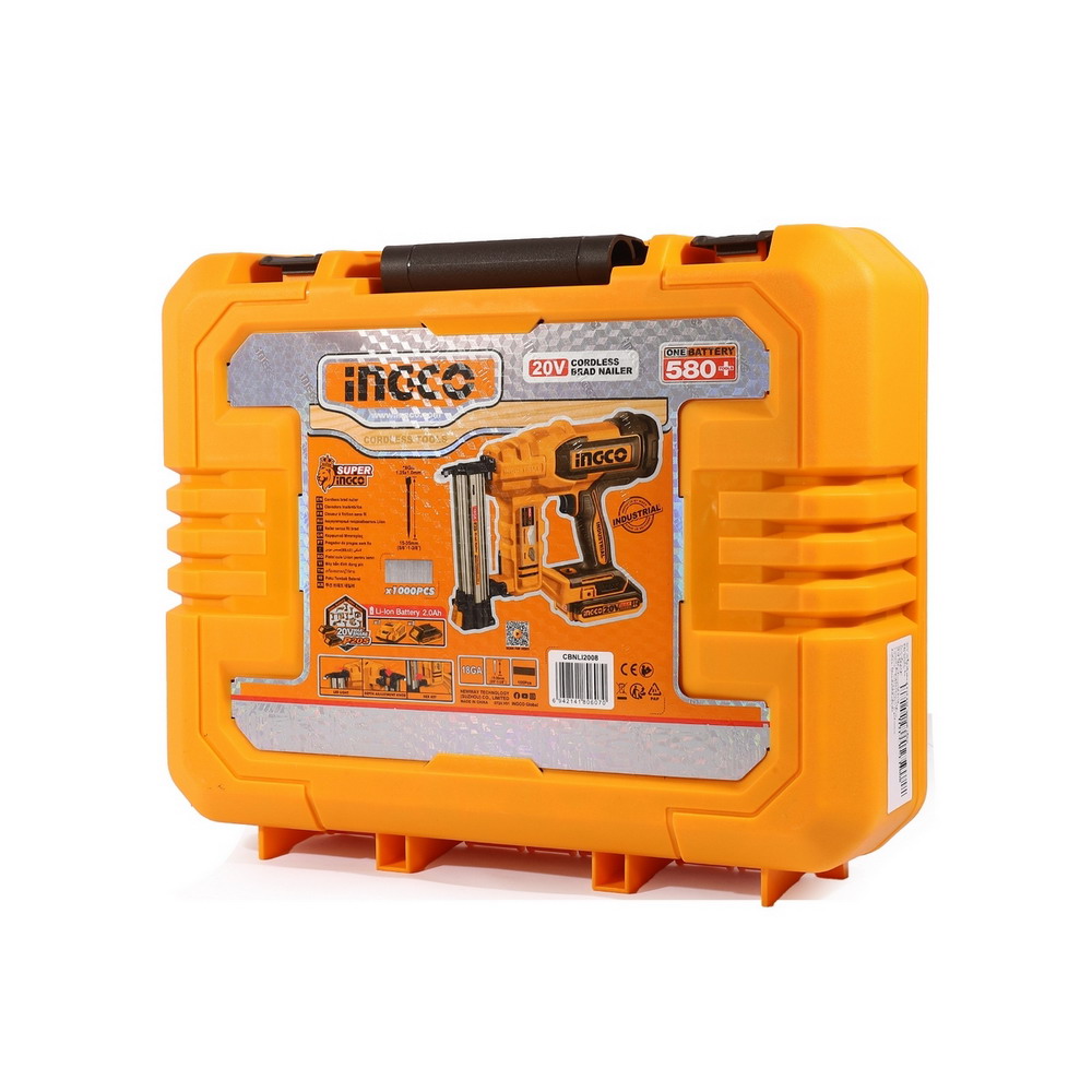 เครื่องยิงตะปูไร้สาย พร้อมแบตเตอรี่ INGCO รุ่น CBNLI2008_5