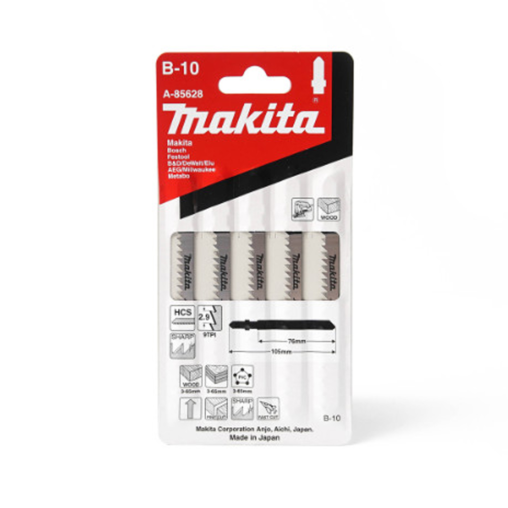 MAKITA A-85628 ใบเลื่อยจิกซอ B-10