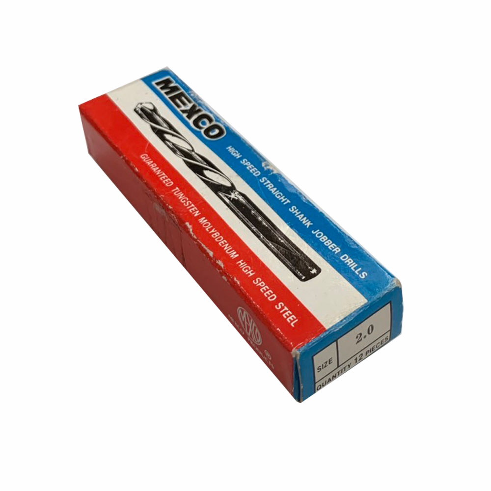 MEXCO 2 MM ดอกสว่านไฮสปีคก้านกลม ขนาด 2x24x49MM_02