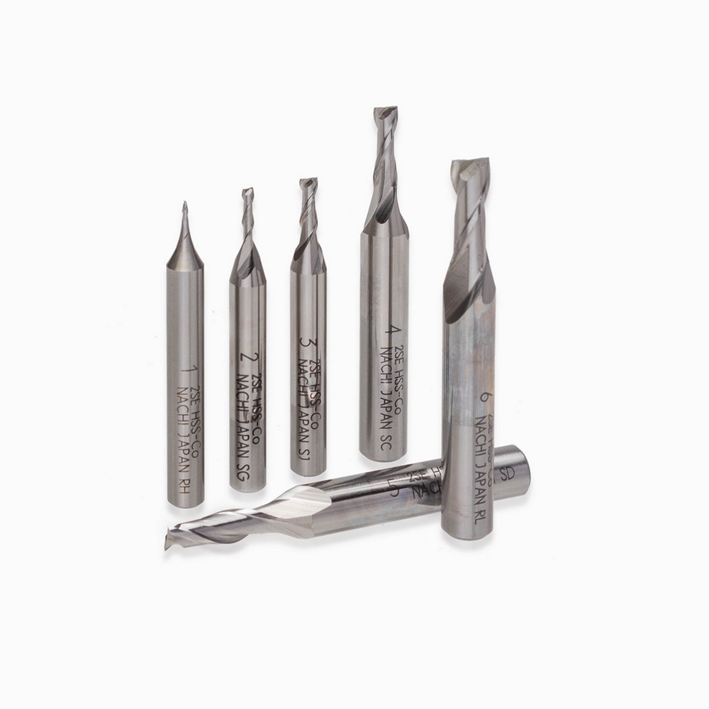NACHI L6230 ดอกเอ็นมิล HSS-CO ขนาด 2-5MM 2Flutes_4