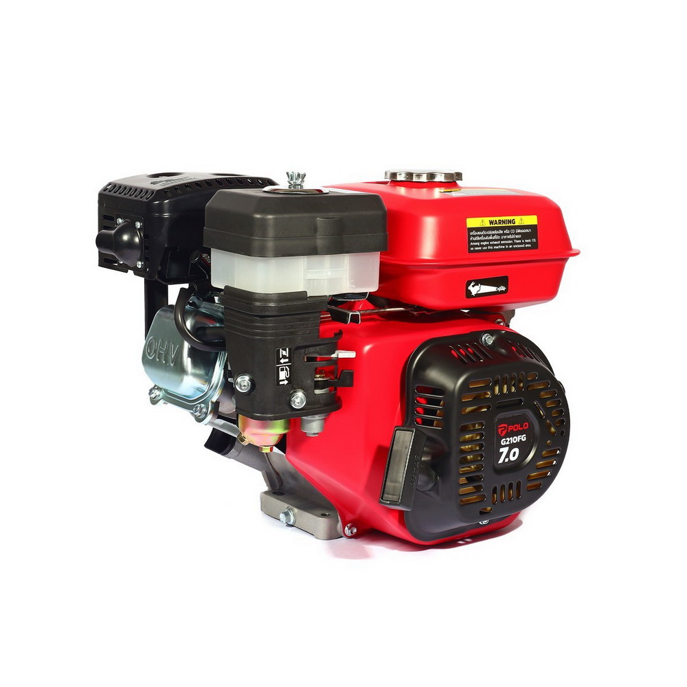 POLO G210FG เครื่องยนต์ เบนซิน 4 จังหวะ 7HP กระบอกสูบ 208CC สตาร์ทมือ_1