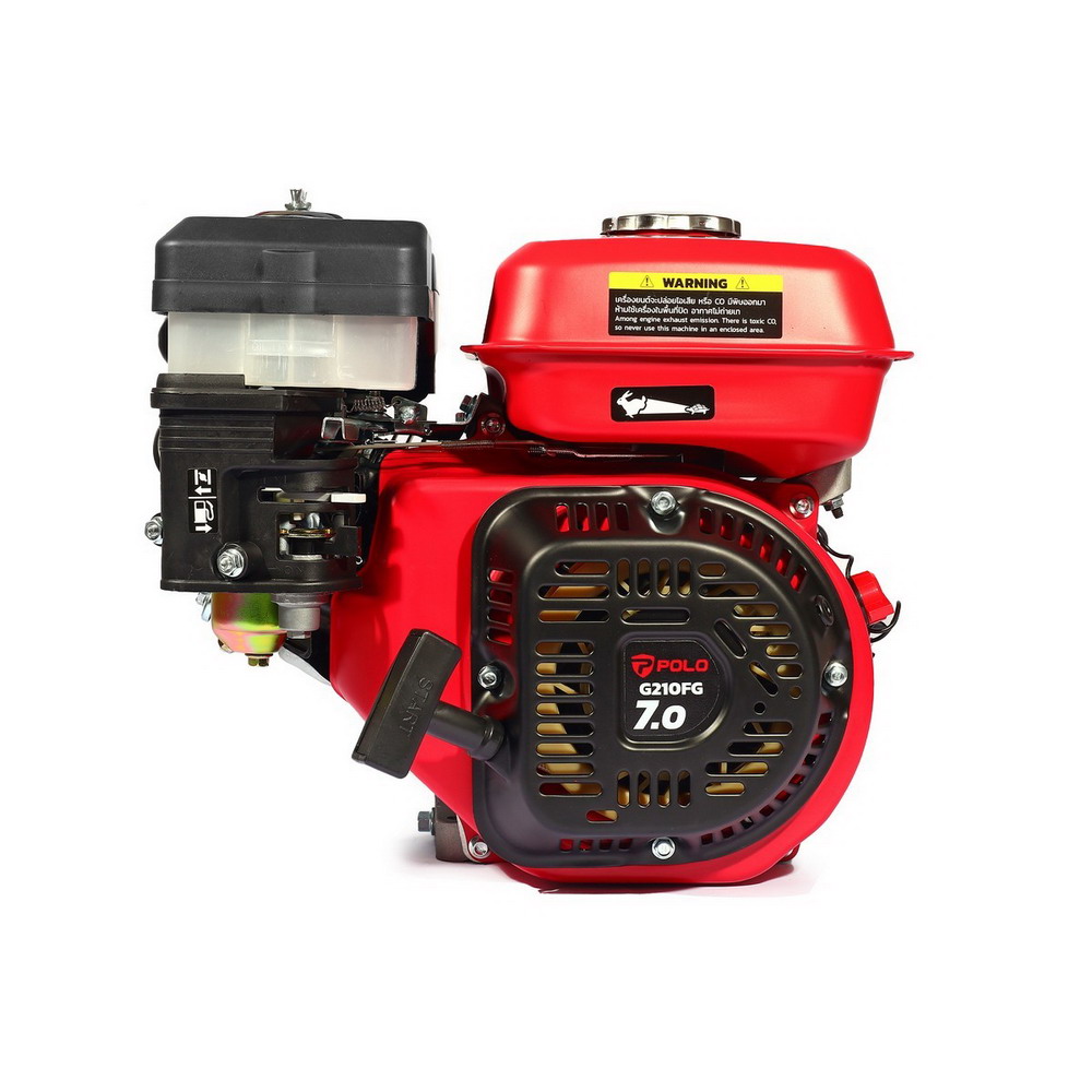 POLO G210FG เครื่องยนต์ เบนซิน 4 จังหวะ 7HP กระบอกสูบ 208CC สตาร์ทมือ_2