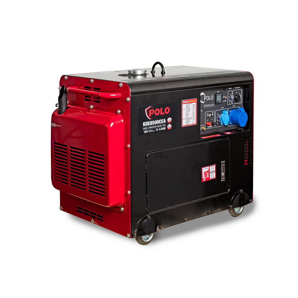 POLO KDE8500CEA เครื่องปั่นไฟดีเซล 6-5 KW ระบบ ATS สตาร์ทไฟฟ้า_7