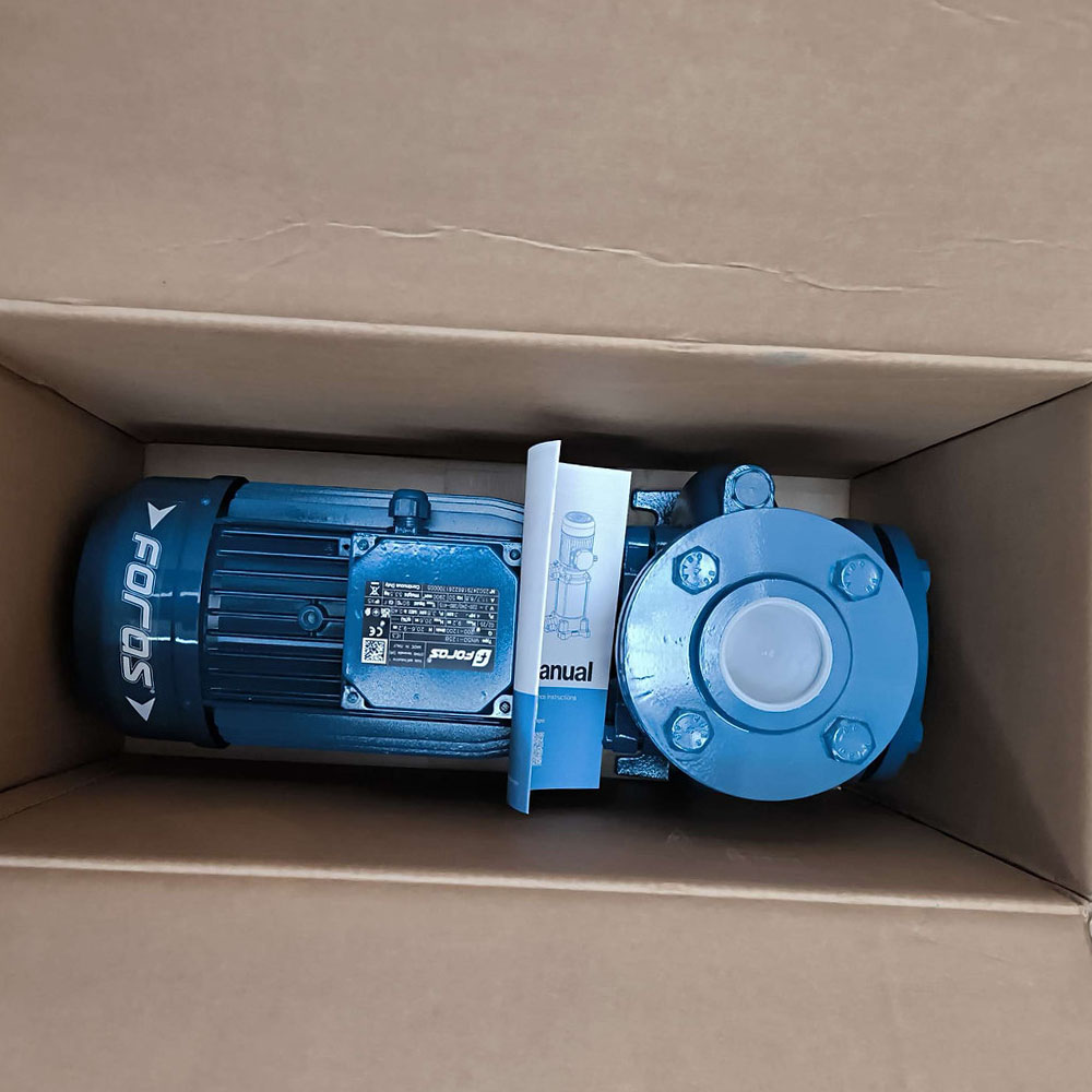 FORAS MN50-125B ปั๊มน้ำหอยโข่ง หน้าแปลน 4HP 380V_01