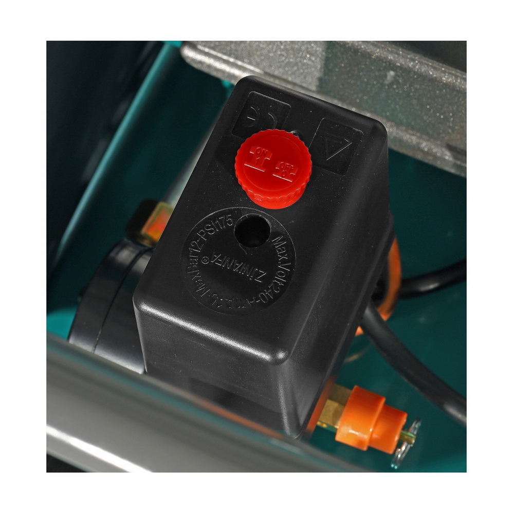 HECTO F2 ปั๊มลมขับตรง (แบบฝาครอบเต็มใบ) 3HP 220V ถัง 50 ลิตร_09