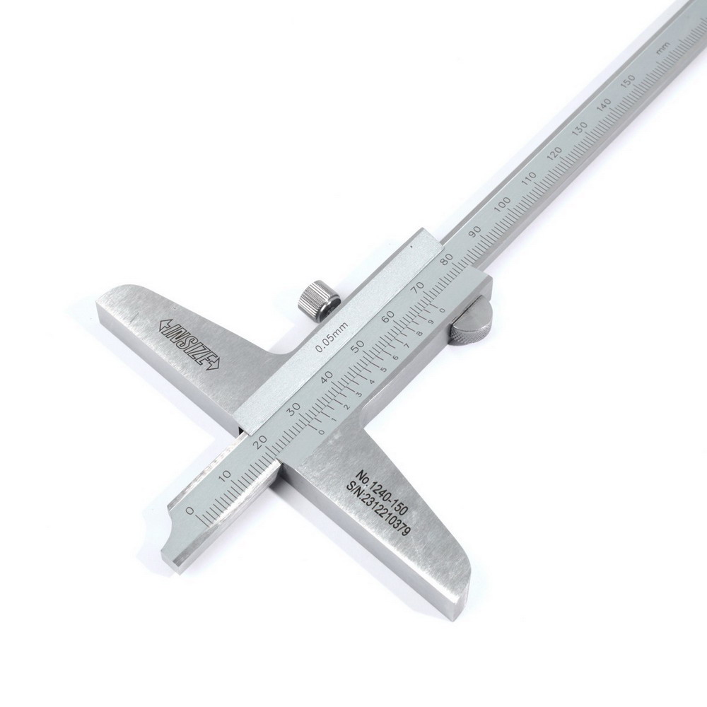 INSIZE 1240-150 เวอร์เนียวัดลึก ช่วงการวัด 0-150มม_3