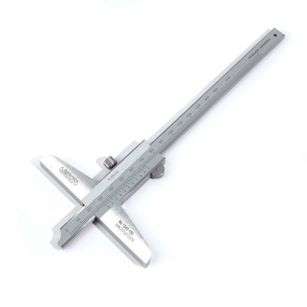 INSIZE 1240-150 เวอร์เนียวัดลึก ช่วงการวัด 0-150มม_7