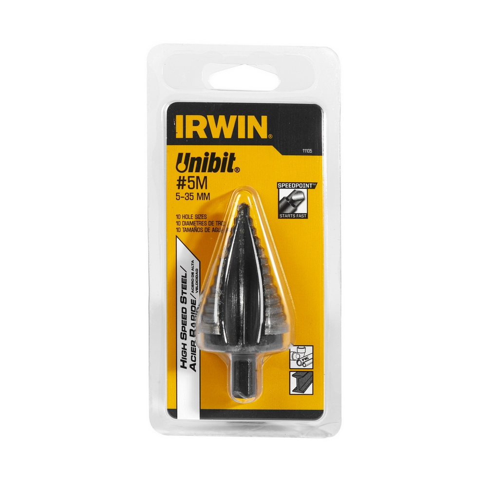IRWIN T11105 ดอกสว่าน STEP DRILL 13 ระดับ 5-35 มม_4