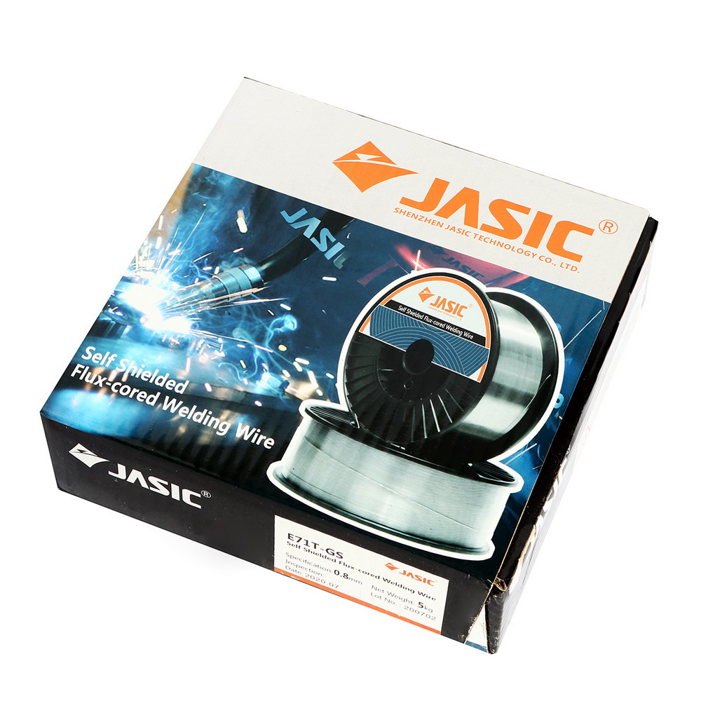 JASIC ลวดเชื่อม MIG Flux Core ไม่ใช้แก๊ส ขนาด 0-8MM น้ำหนัก 5KG_2