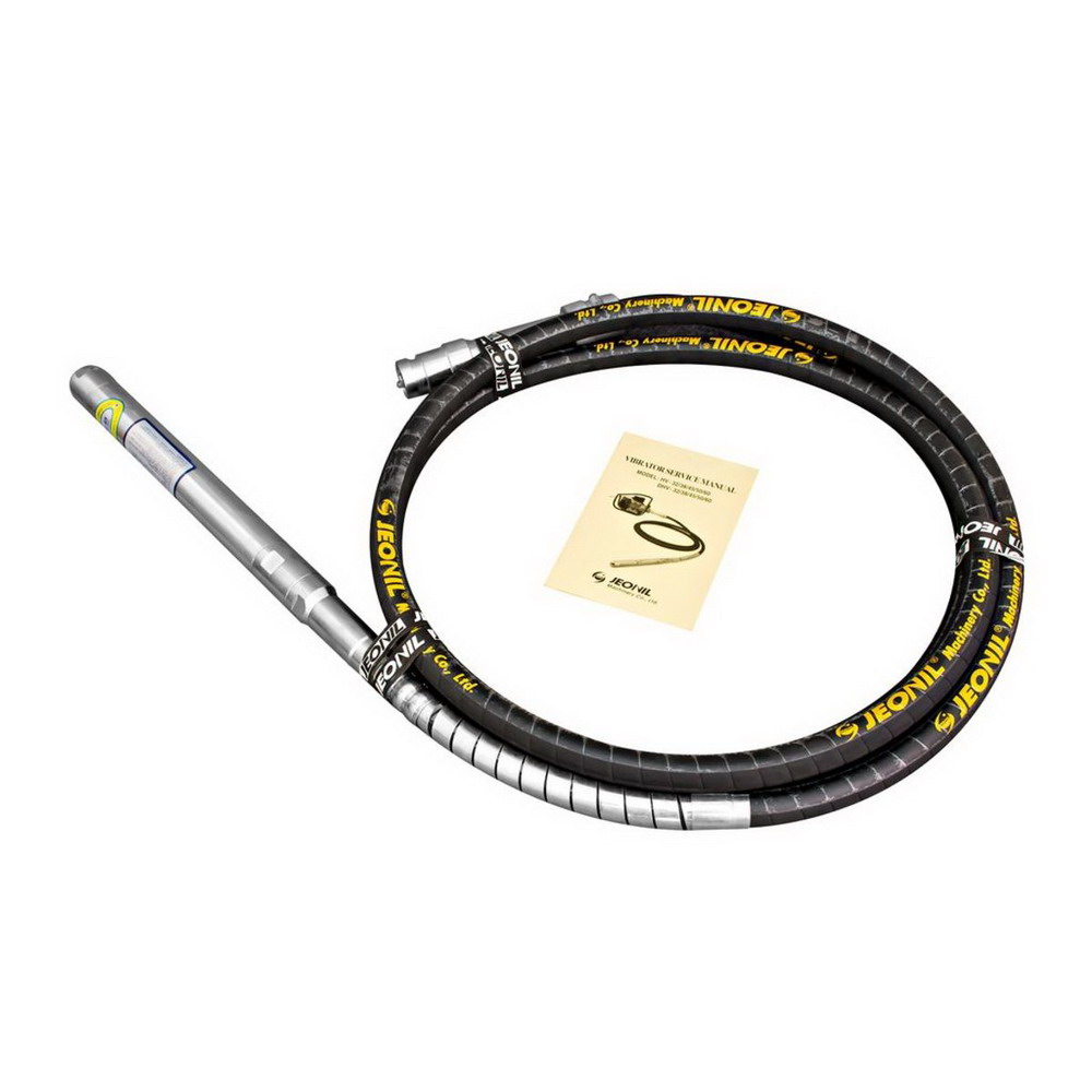 JEONIL HV 45X5M สายจี้คอนกรีต แบบสวมเร็ว แกน 6 เหลี่ยม JP_2