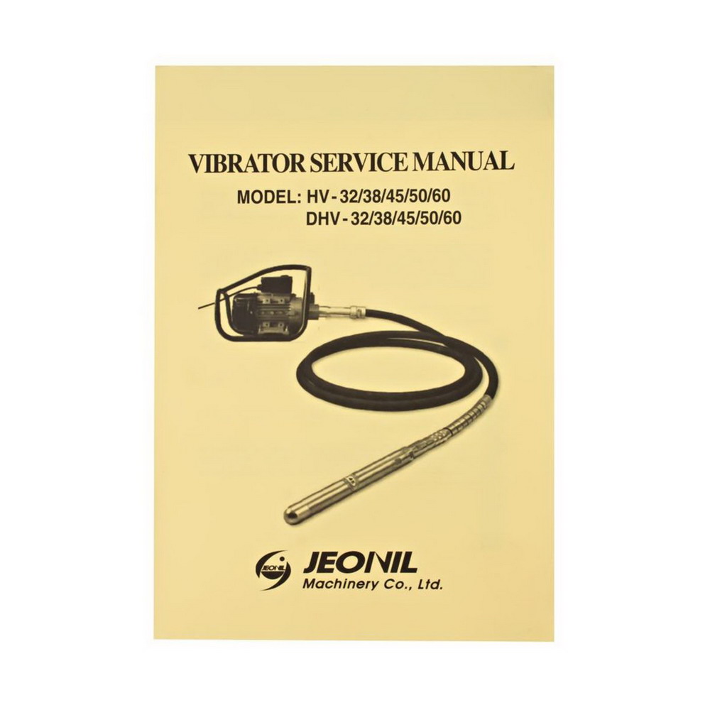 JEONIL HV 45X5M สายจี้คอนกรีต แบบสวมเร็ว แกน 6 เหลี่ยม JP_4