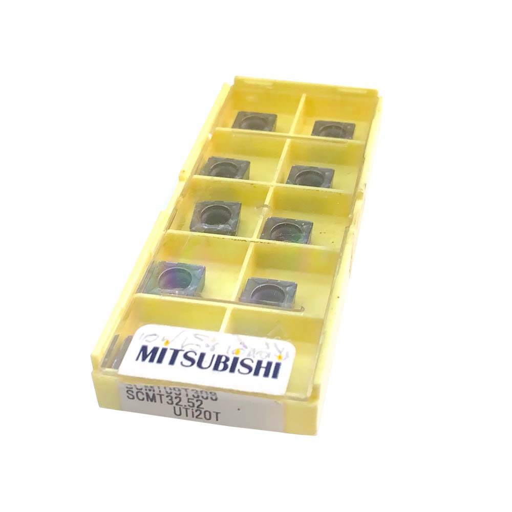 MITSUBISHI SCM09T308 เม็ดมีดสี่เหลี่ยม เกรด UTi20T