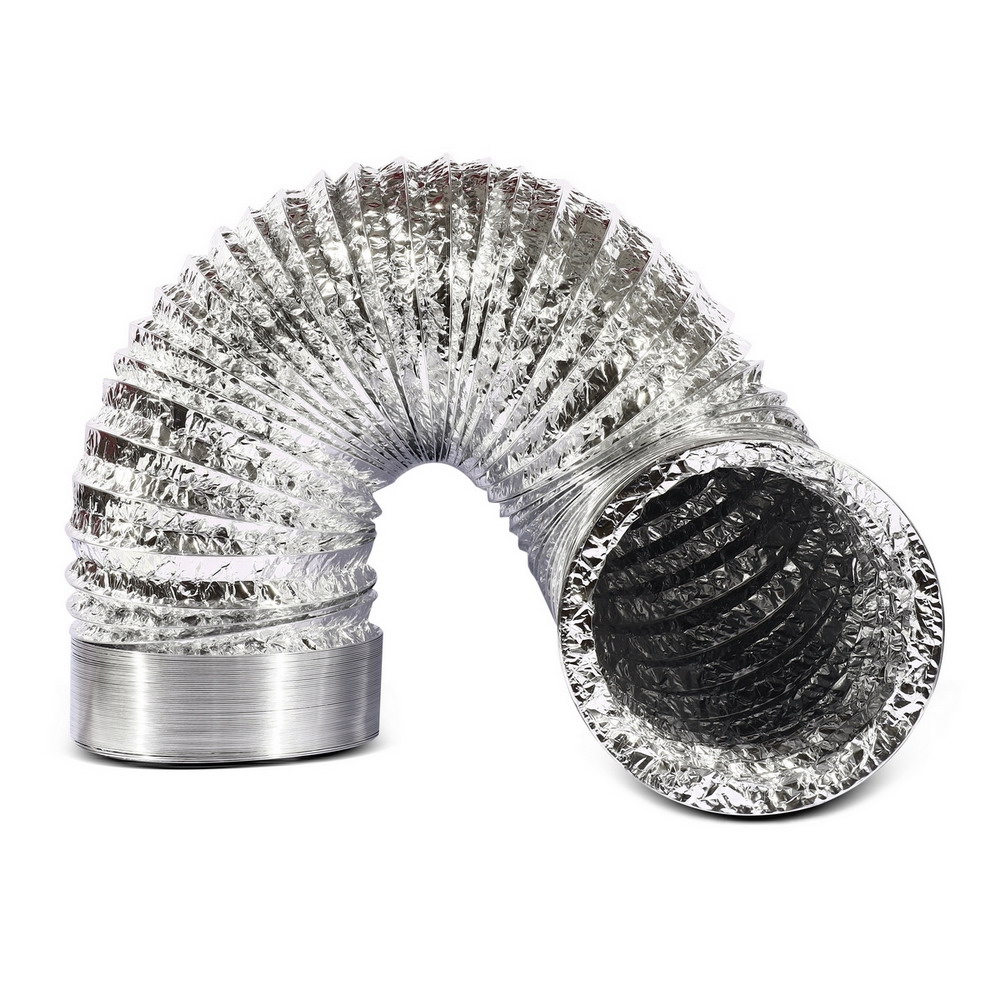 POLO ท่อฟอยล์อลูมิเนียม ท่อลมระบายอากาศ 10 นิ้ว x 2 เมตร แบบหนา 3 ชั้น_7