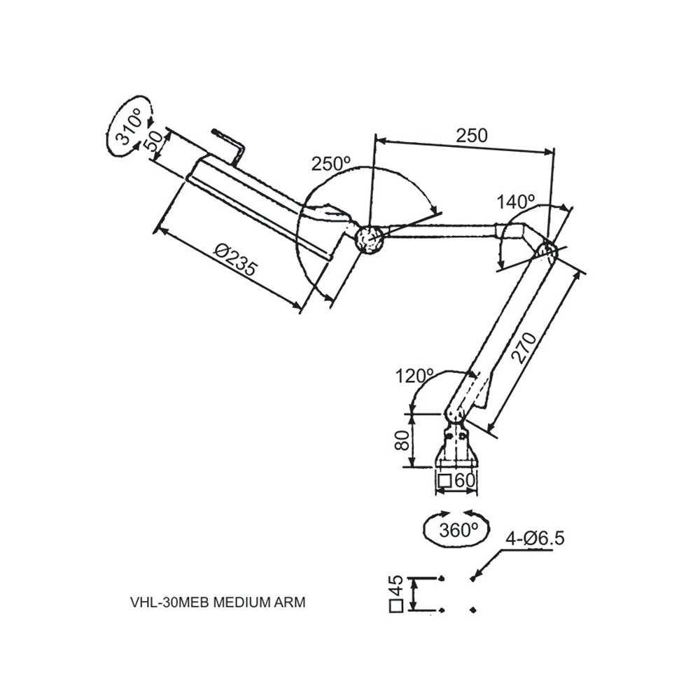 VERTEX VHL-30MEB โคมไฟพร้อมเลนส์ขยาย 3X_01
