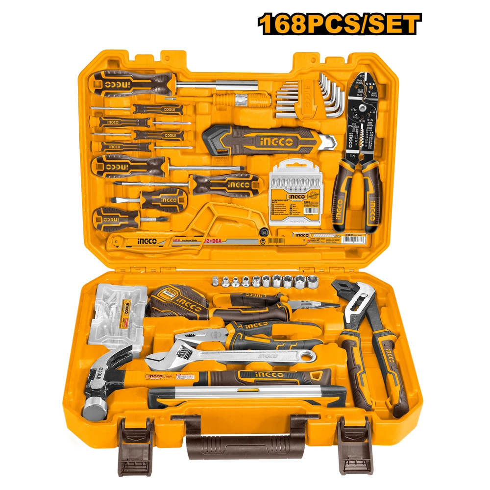 INGCO HKTHP21681 ชุดเครื่องมือ 168 ชิ้น